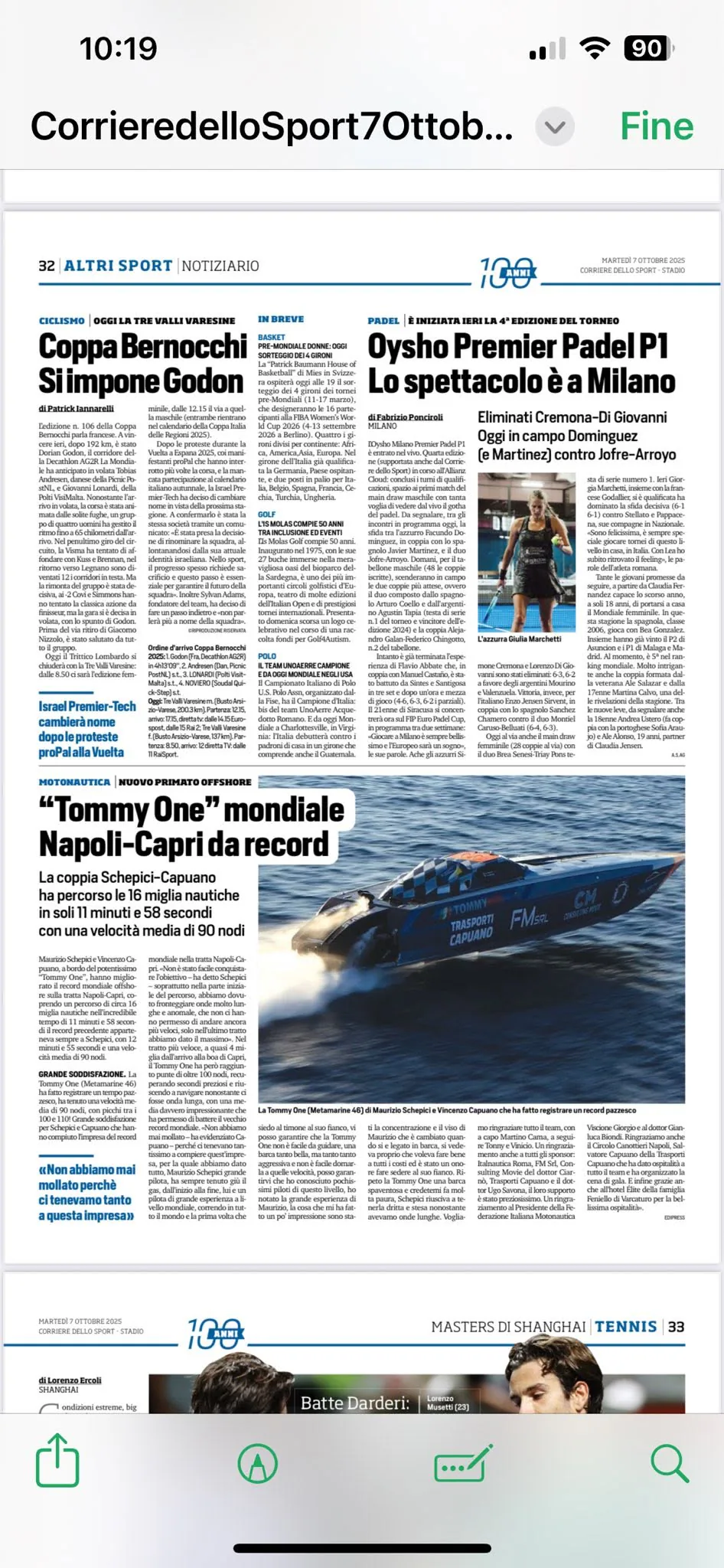 Tommy One world record coverage