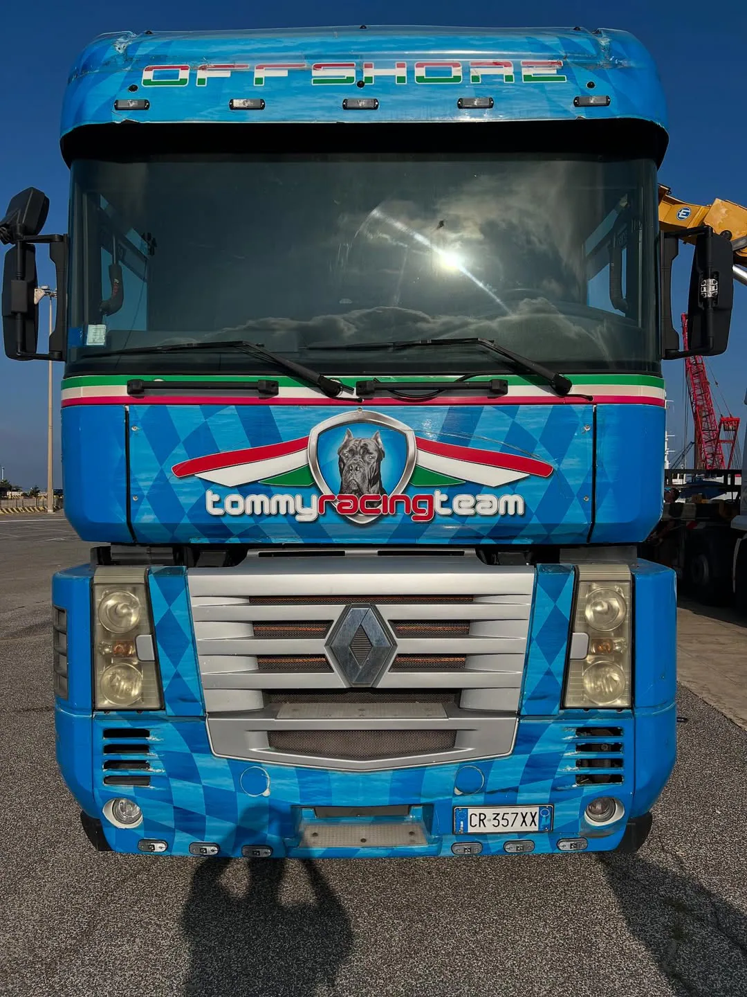 Tommy One and its dedicated race transporter